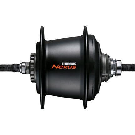 Moyeu à vitesses intégrées Shimano Nexus 7 SG-C3001 pour freins à rouleau / freins sur jante - 32 trous - noir