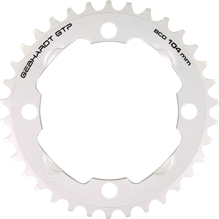 Gebhardt chainring 34t 4-hole 9-speed silver