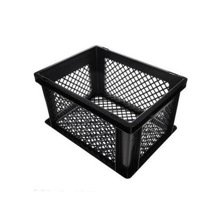 FG1001A Zwart fietskrat 26L