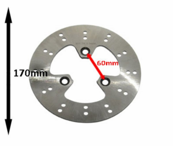 Disque de frein Peugeot d'origine 170 mm Kisbee 4T 778640