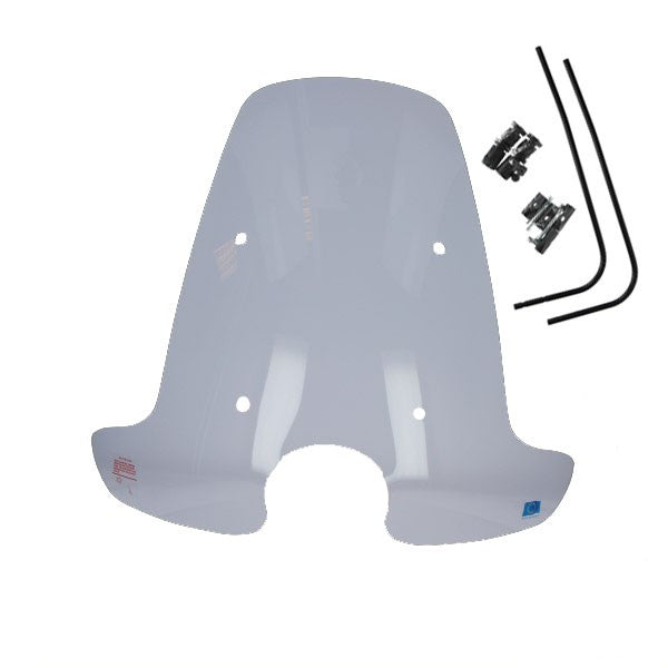 windscherm Regia met bevestigingsset hoog (made in EU) 65cm smoke django