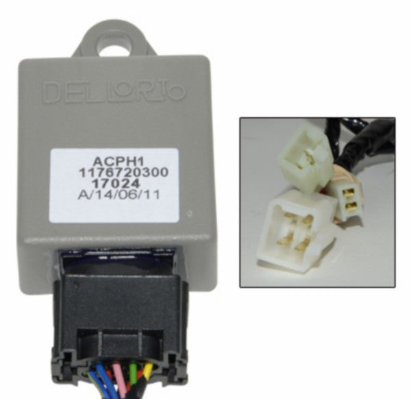 cdi-unit Peugeot origineel oliepomp modification set of 8-pin> 6 pin looxor, ludix, speedfight 2, viva 749075