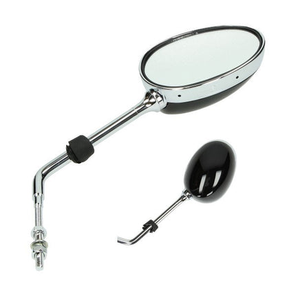 mirror Peugeot original right chrome/black Django 787328n
