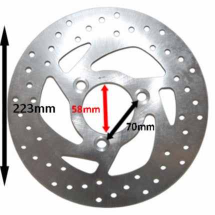 brake disc for 226mm Elystar, People