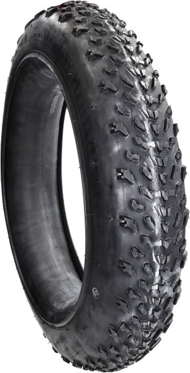 20” FatBike Band Noppen Buitenband 20 x 4.0 inch ERTRO 20x4.0 Fat bike banden 20inch Offroad Enduro Noppen profiel - Ouxi – Knaap – Phatfour – Super73 - Zwart