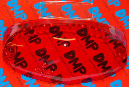 achterlichtglas DMP rood ludix
