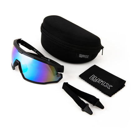 Lynx Fietsbril Galibier – Uniseks. Elastische band. Incl. hard case brillendoos – FK618134 – productafbeelding 6