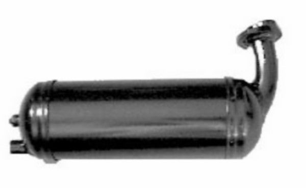 uitlaat standaard model snel model flens (made in EU) zwart 103