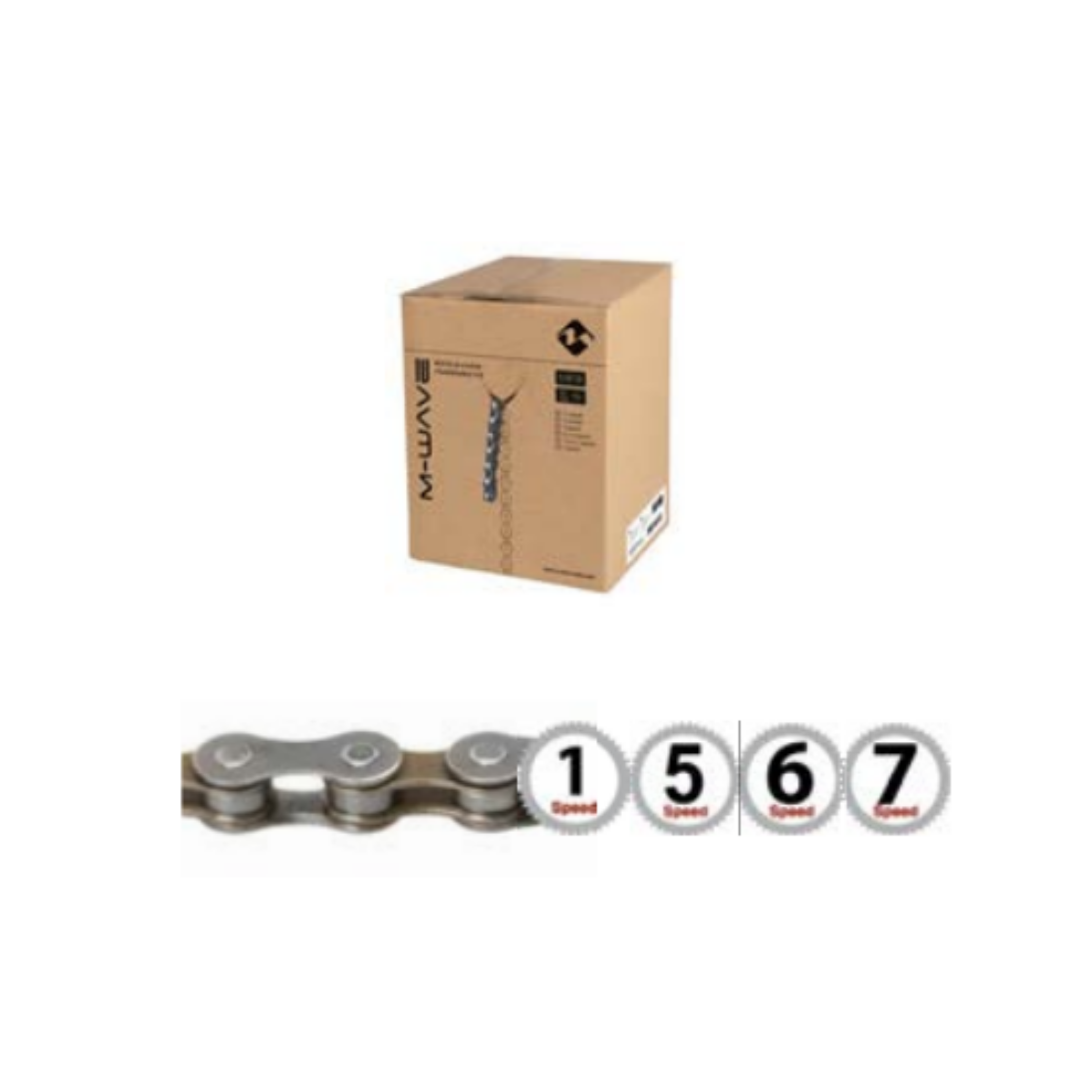 FF0302A Ketting M-wave 5/6/7 speed WP