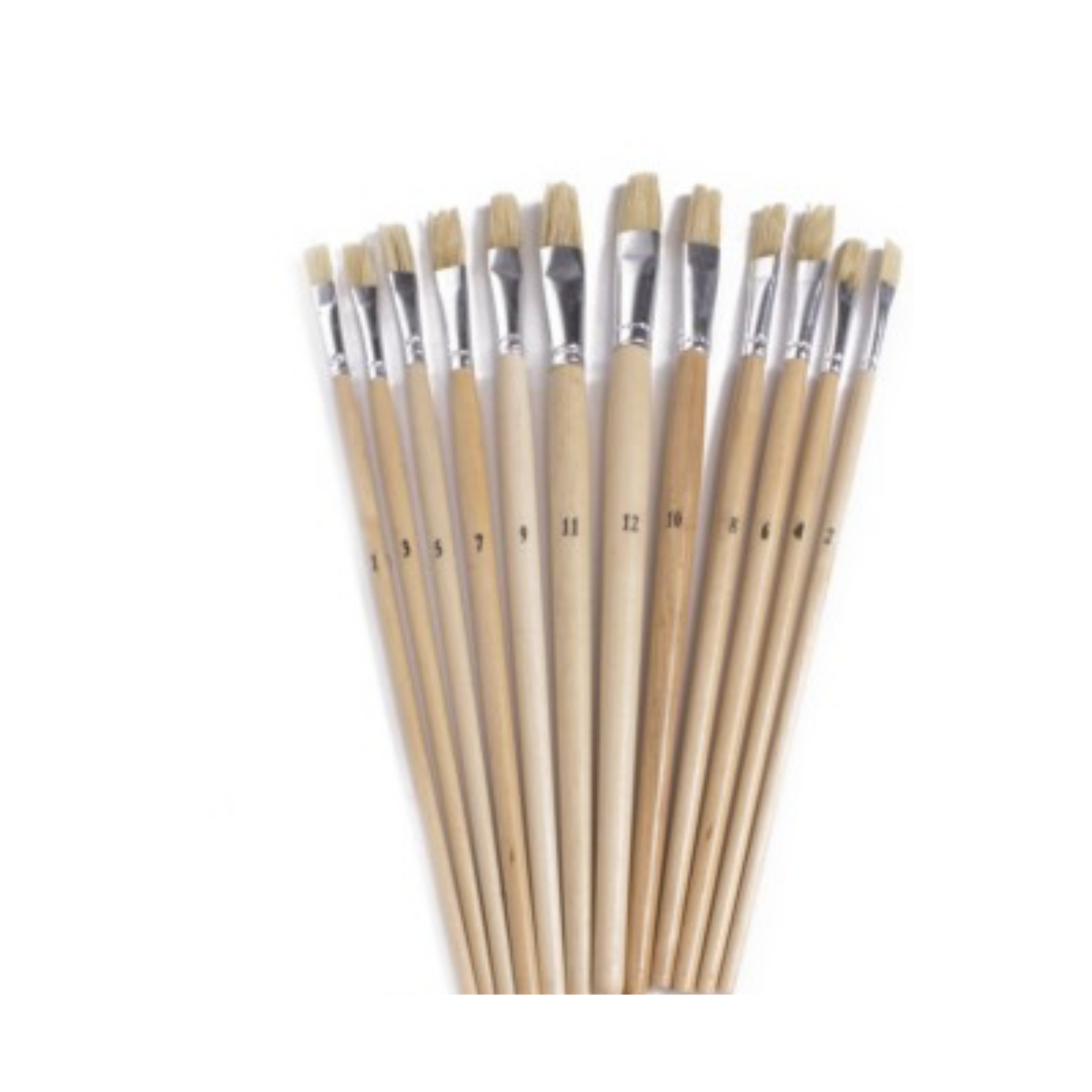 CI1205A Penseelset 12dlg plat