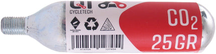 CO2 patroon QT Cycletech met draad - 25 gram (1 stuk)