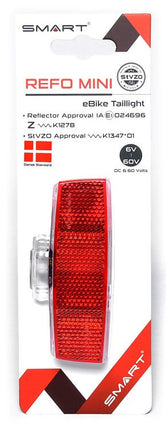 Dragerachterlicht Refo mini 50/80 mm batterij - afbeelding 2