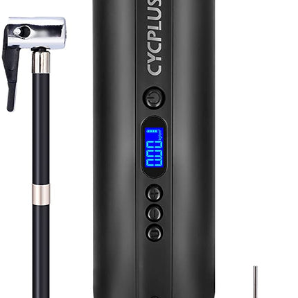 Elektrische accu fietspomp Hendries Cycplus A3 MK2 - zwart