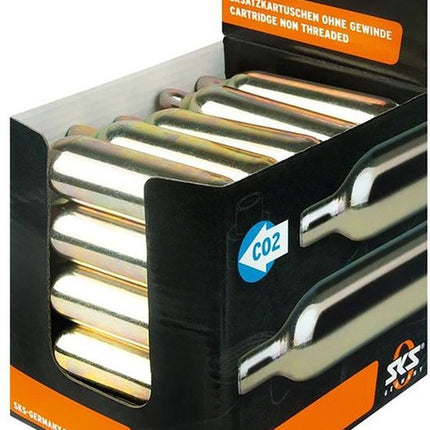 CO2 patronen SKS Zonder draad - 25 stuks