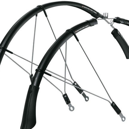 Spatbordset SKS Raceblade long 28 35mm - zwart