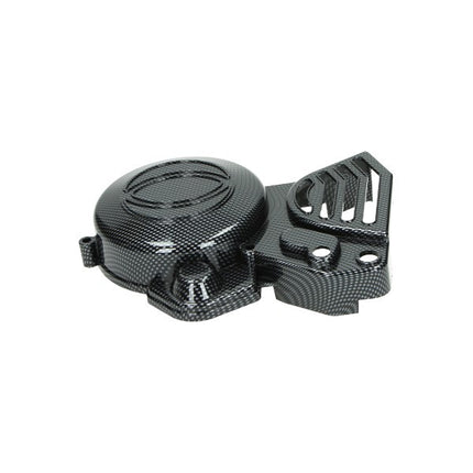 vliegwieldeksel DMP carbon derbi d50b, senda, senda drd, senda x-treme, senda2006=op=op
