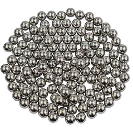 Kogels 1/4 A Kwal 6.350MM set van 144 Chroom