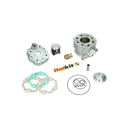 cilinder met kop Italkit compleet derbi 47.6mm gpr, senda ck.12.747.g1