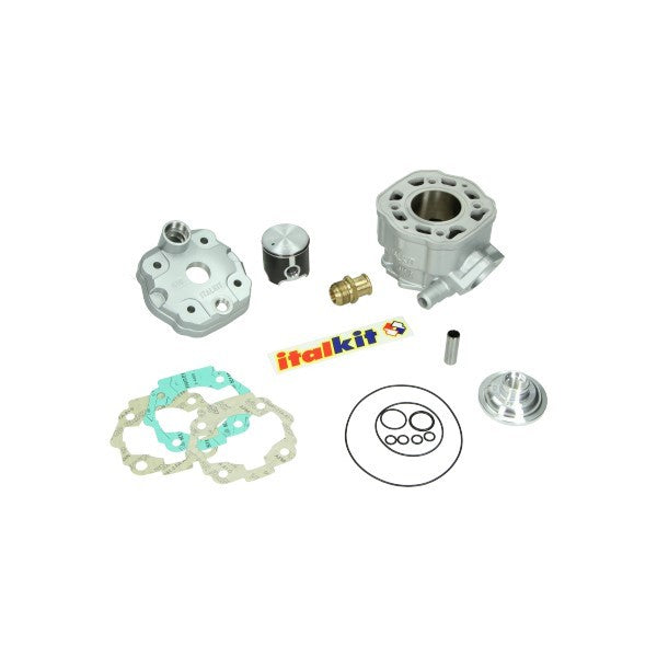 cilinder met kop Italkit compleet derbi 47.6mm gpr, senda ck.12.747.g1