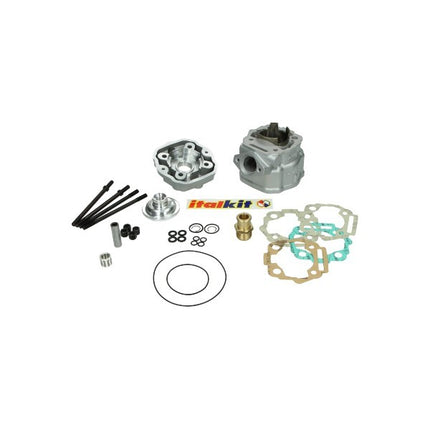 cilinder met kop Italkit aluminium nikasil 78cc derbi, senda2006 ck.12.786.g