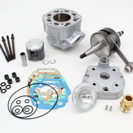 cilinder met kop Italkit + krukas euro-2 Carrera 88cc 50mm derbi, senda k.12.145.23.14