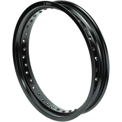 velg spaak aluminium zwart o.a. Beta/Aprilia voor 2.50x17 senda