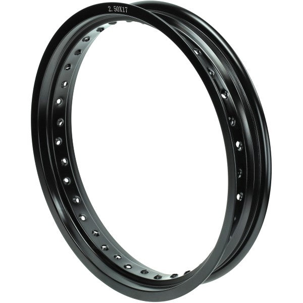 velg spaak aluminium zwart o.a. Beta/Aprilia voor 2.50x17 senda