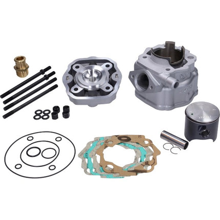 Cylindre avec culasse Italkit axe 12 euro-2 96cc 52mm Derbi ck.12.951.gr2