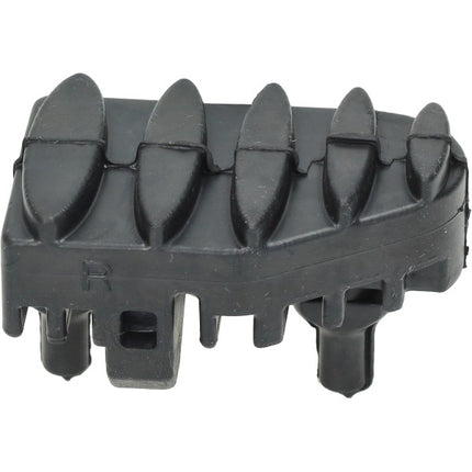 footrest rubber front right derbi, senda 2042