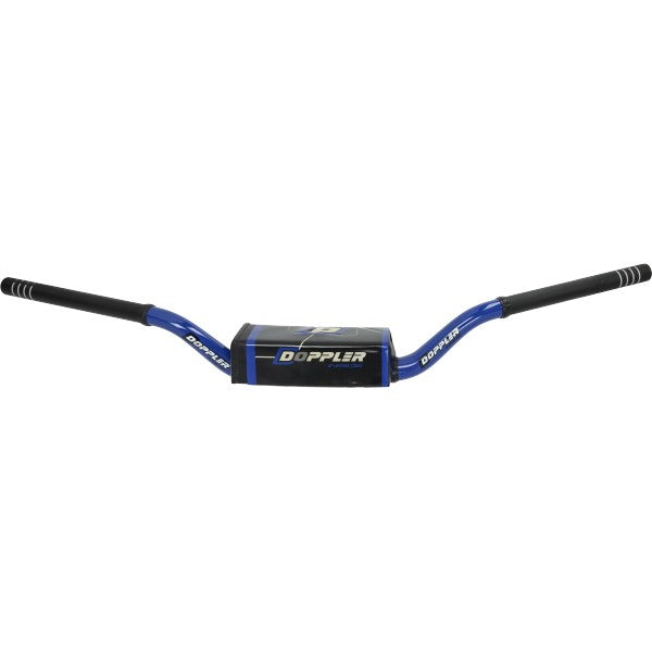 stuur Doppler + stuurpad D28.6mm - L775mm x H80mm zwart/blauw derbi, senda, sherco 511020
