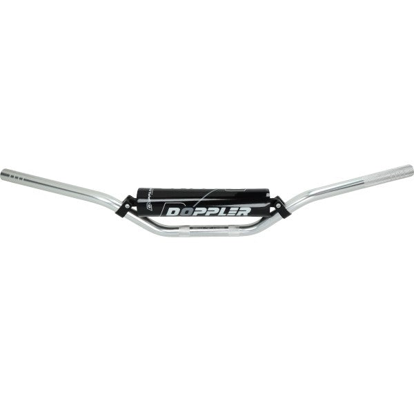 stuur Doppler + stuurpad aluminium D22.2 - L740 - H70mm zilver derbi, senda, schakelbromfiets, sherco 502006