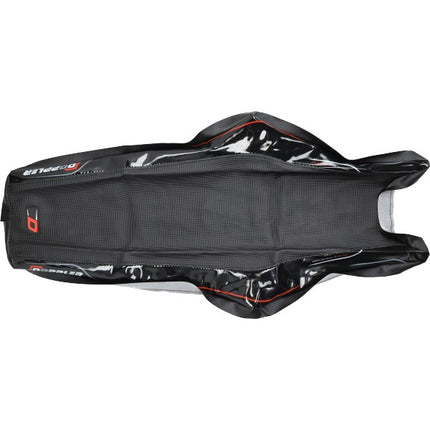 Coque arrière Doppler noir Derbi, Senda X-Treme, Senda DRD 2006-2010 497438