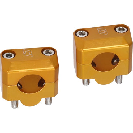 Kit de pontets Doppler (pour guidon 28.6mm) cross, enduro, supermotard or 500955