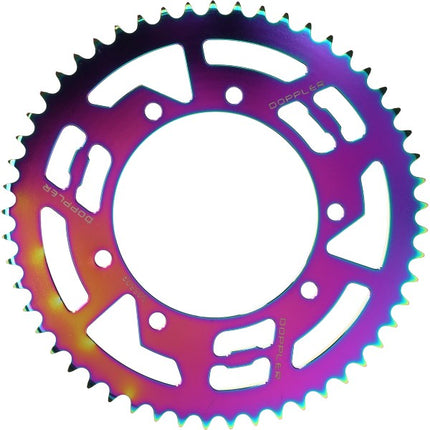 Couronne Doppler 53 dents néochrome Aprilia, Derbi, Furia, Peugeot, Rieju MRT, Rieju MRT Pro, RX, Senda SM, Senda X-treme, SX 505503