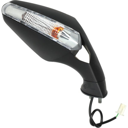 rétroviseur sport avec clignotant - 2 vis de montage droit Derbi, Gilera, GPR