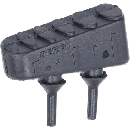 rubber Derbi genuine duo footrest right rx-sx 50, senda 00h01503101