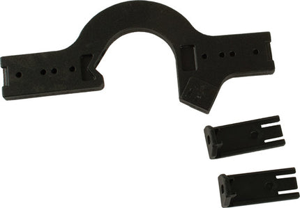 Kettingscherm Hebie Bevestiging SET Trapas 970 PVC Zwart
