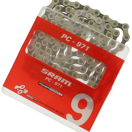 Ketting Sram PC971 9V 11-128 114 Zilver