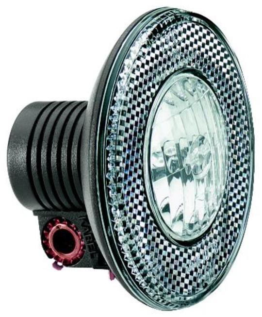Fiets koplamp Busch & Muller Basic Zwart