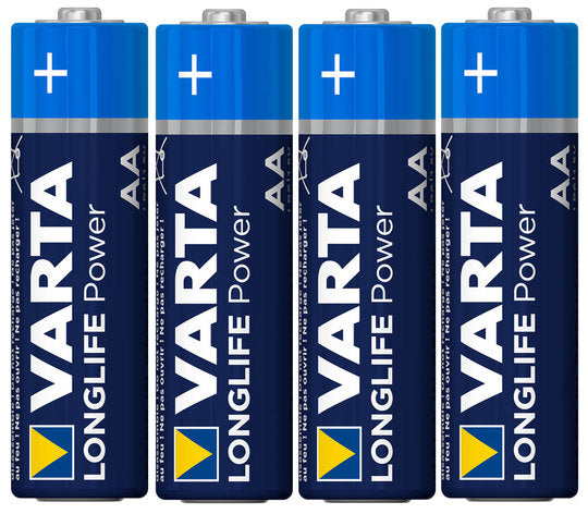 Batt VA Longlife Power LR6 AA Penlite KRT A 4 Blauw
