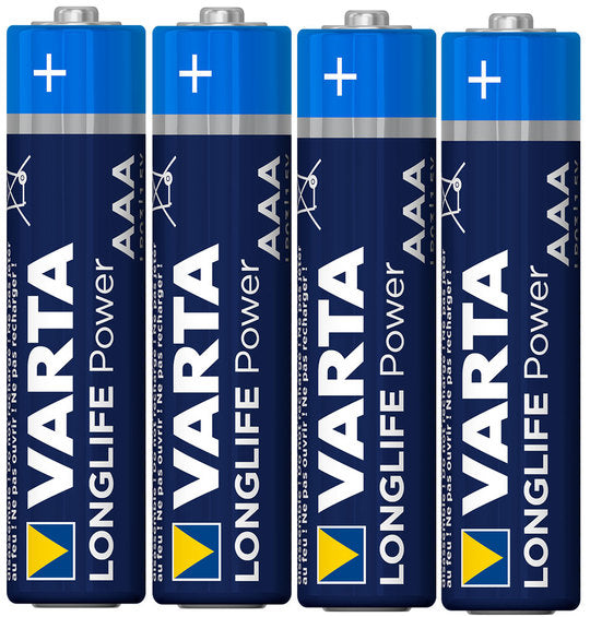 Batt VA Longlife Power LR03 AAA Potlood KRT A 4 Blauw