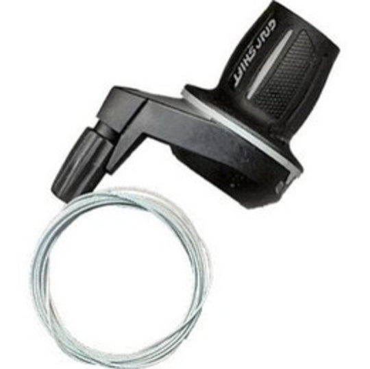 Gripshift Sram MRX Grip Shift 7V Rechts Zwart