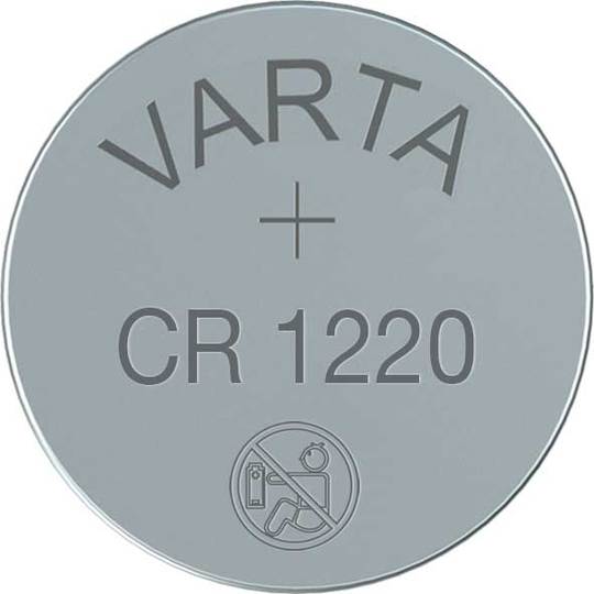 Batt VA CR1220 Knoop Zilver