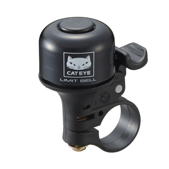 Fietsbel Cateye Limit PB800 Mini Zwart