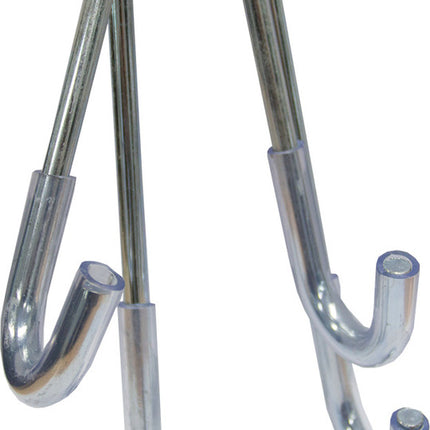 Fietsophanghaken Werkplaats 1X LANG-1X Kort stel Zilver