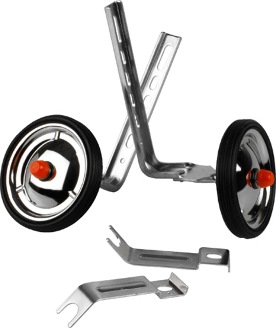 Zijwielen Pex Stabilisator 12-20 Univ stel Zilver