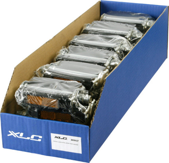 Pedaal XLC Union SP-677RU Classic Sport 677RU 12 stel Zwart Zilver
