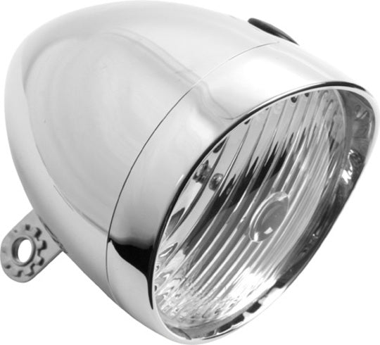 Fiets koplamp XLC Retro Hollands Holl Batt Balh 10 Chroom