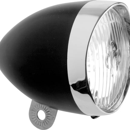 Fiets koplamp Retro Hollands Holl Batt Balh Zwart