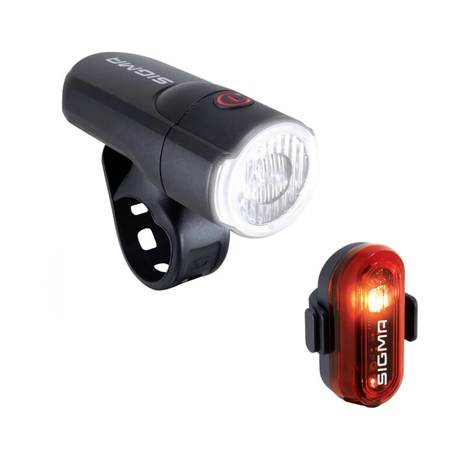 fiets verlichting - Sigma Aura 30 verlichtingsset Batterij